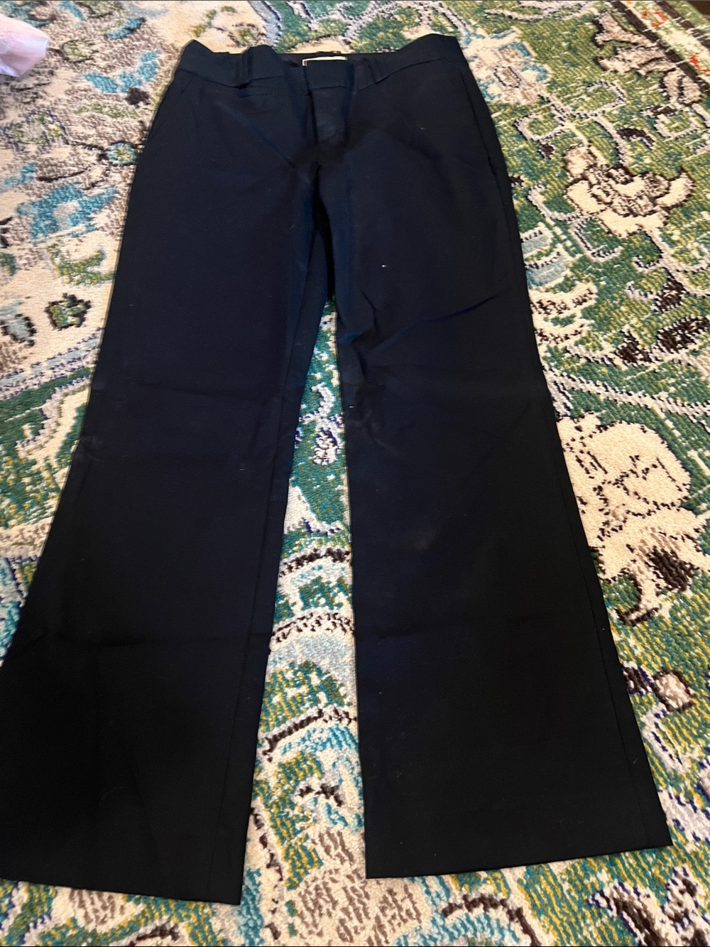 Banana Republic Black Pants with Beige Label